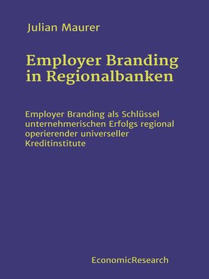 cover image of Employer Branding in Regionalbanken